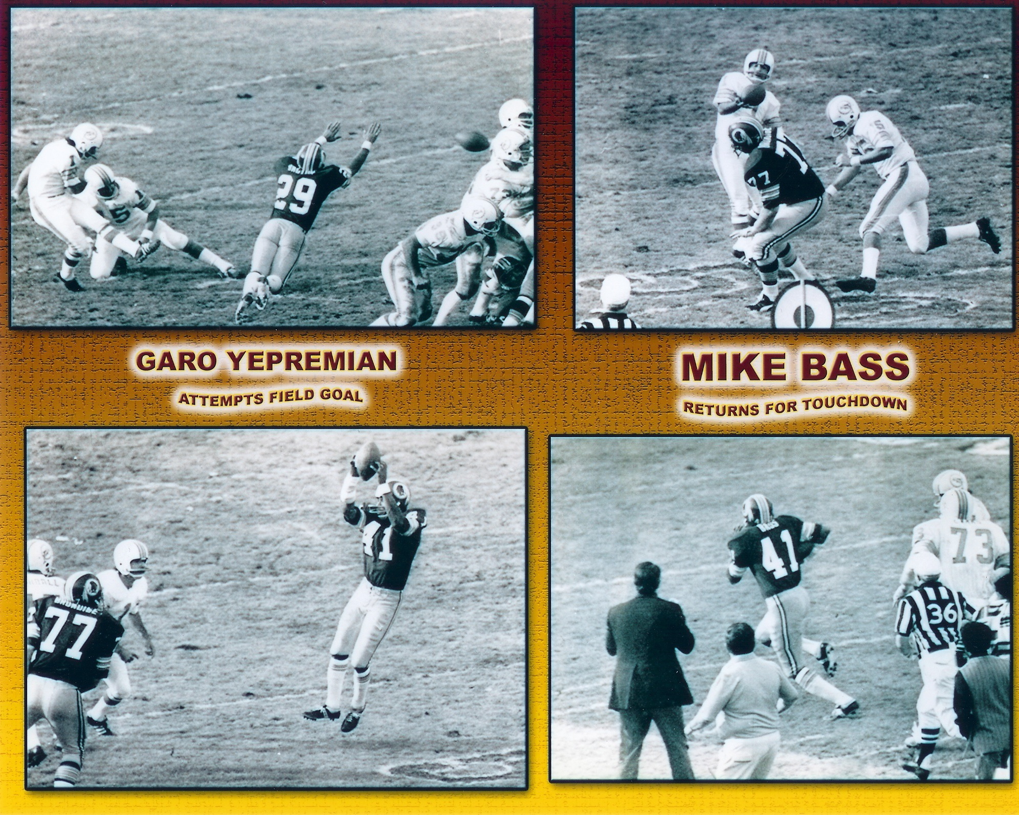 Super Bowl VII: Mike & Garo 8x10