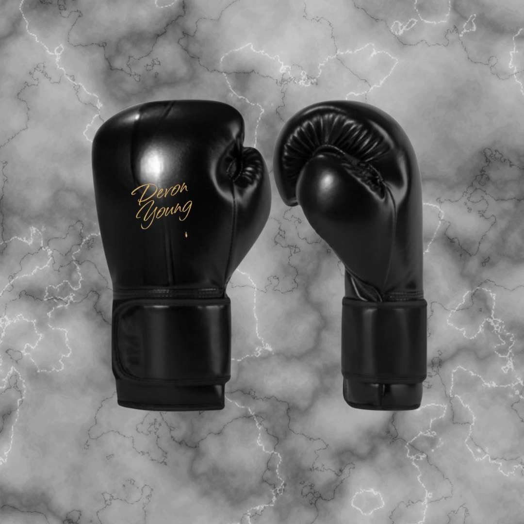 Devon Young Autographed Boxing Gloves