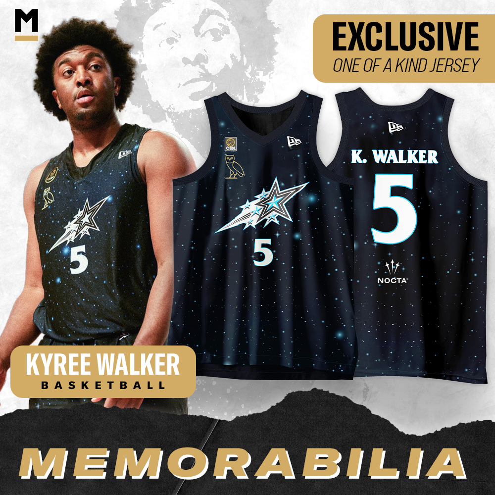 Kyree Walker Exclusive One-of-a-Kind Jersey on MILLIONS Kyree Walker Exclusive One-of-a-Kind Jersey