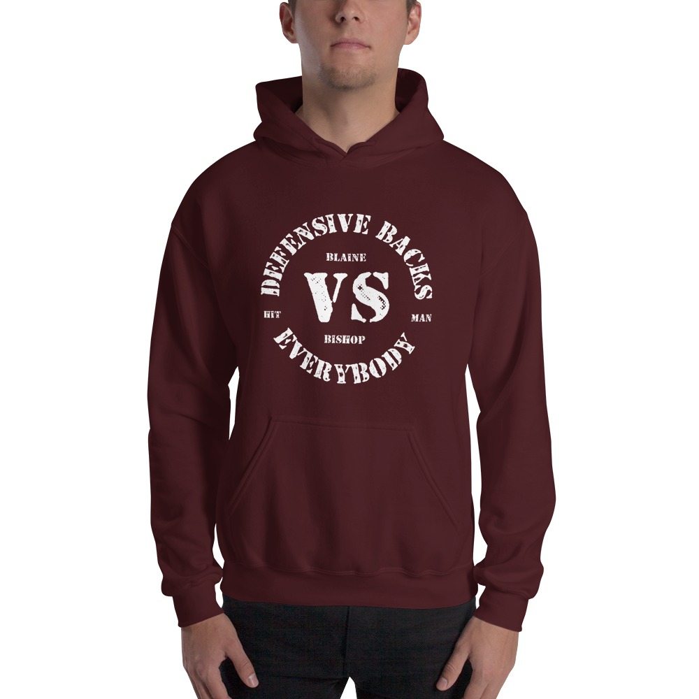 Blaine Bishop Hoodie, Light Logo on MILLIONS Blaine Bishop Hoodie, Light Logo