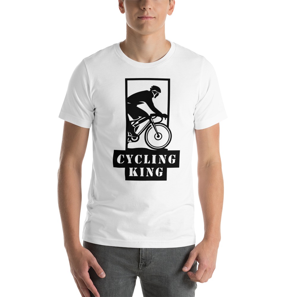 Bob Ross "Cycling King" T- Shirt