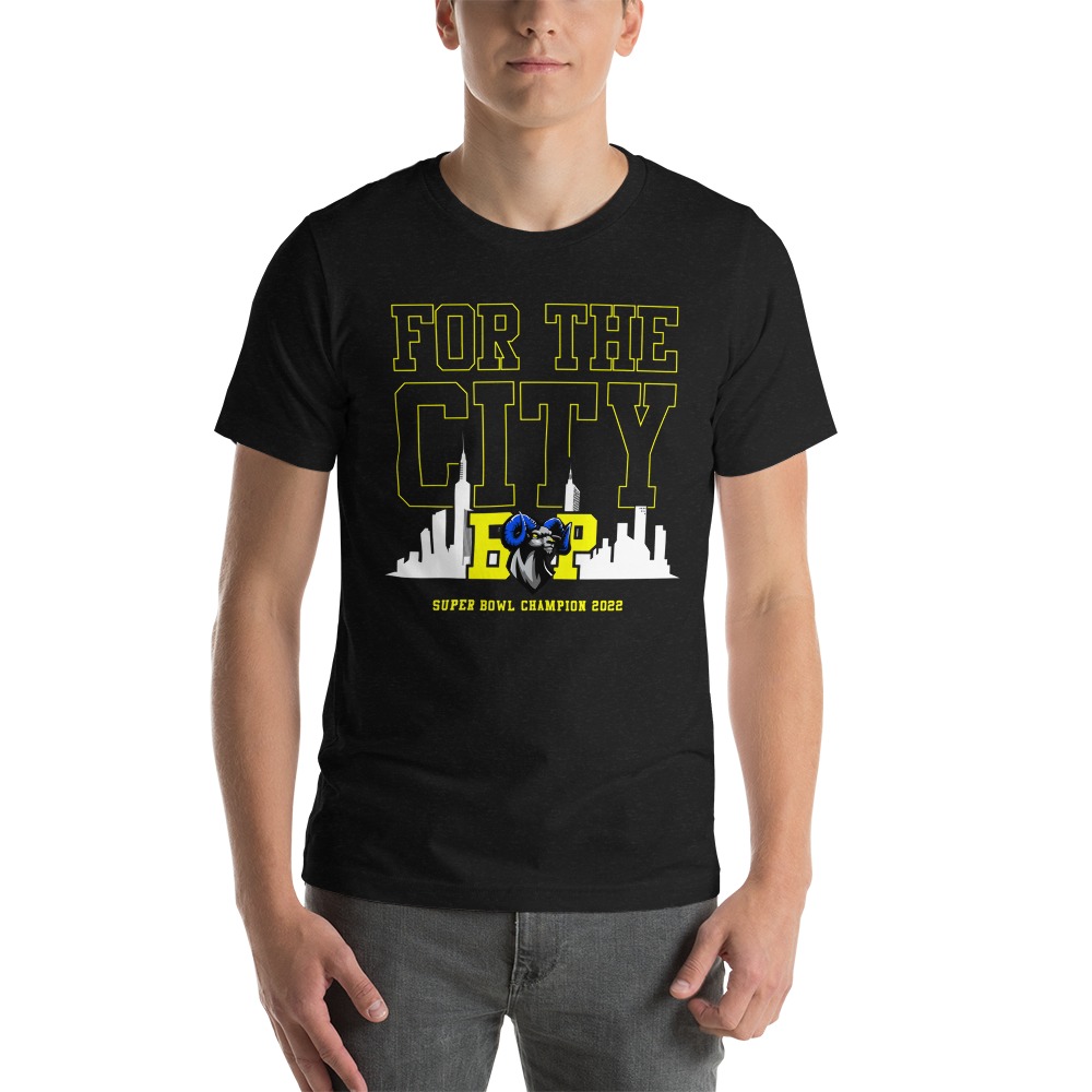 For The City, Super Bowl Champion Limited Edition by Brandon Powell, T-Shirt