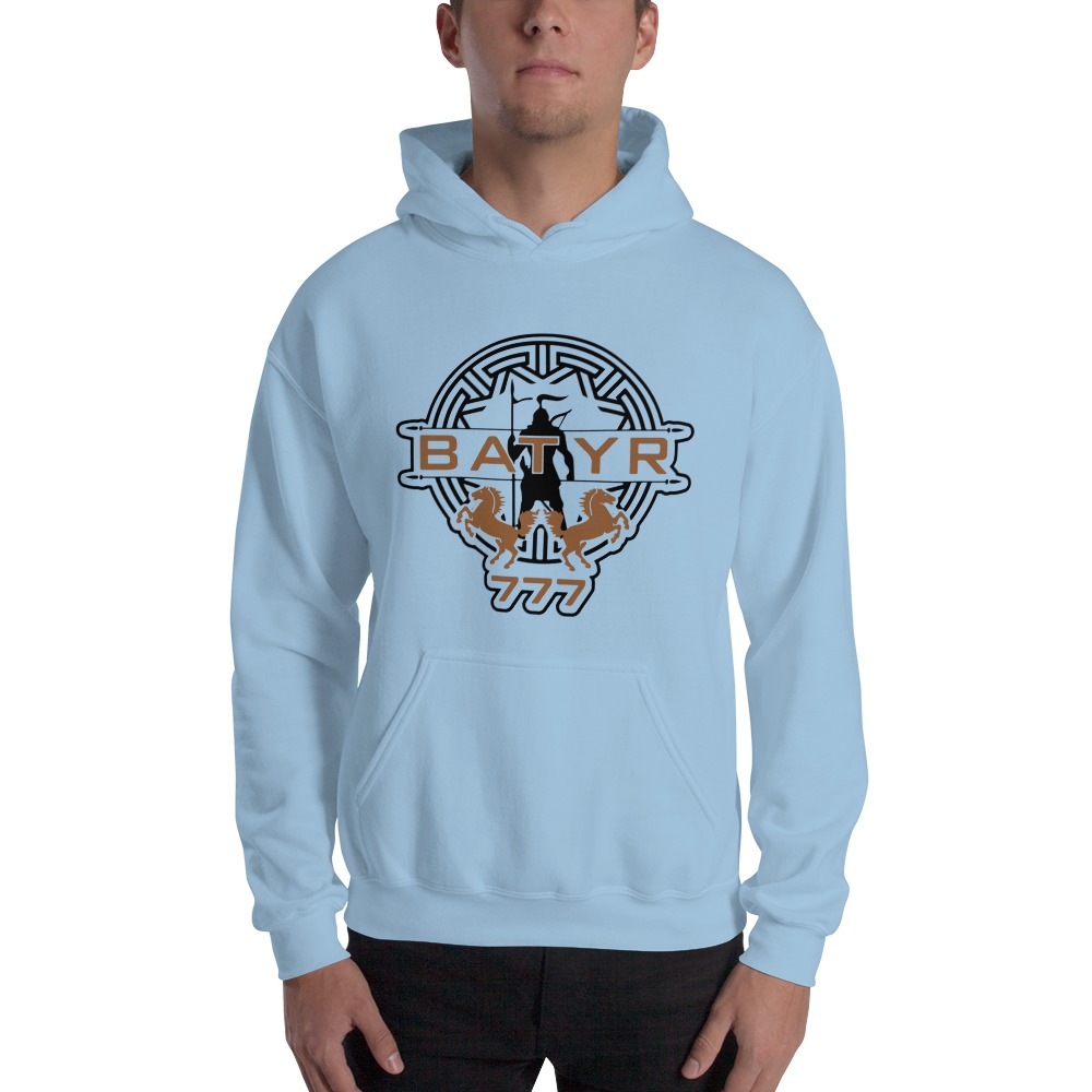 Batyr Jukembayev, Hoodie, Dark Logo