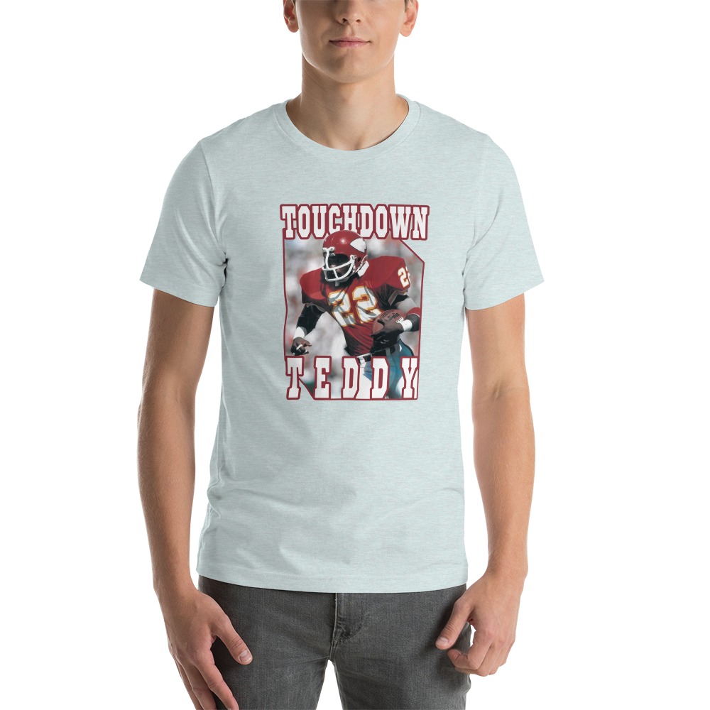 Touchdown Teddy by Ted McKnight T-Shirt