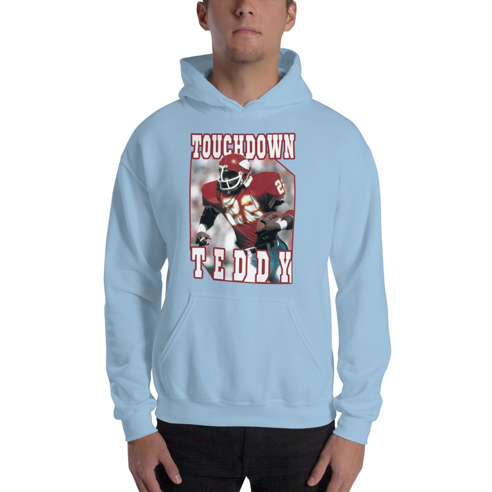 Touchdown Teddy by Ted McKnight Men's Hoodie