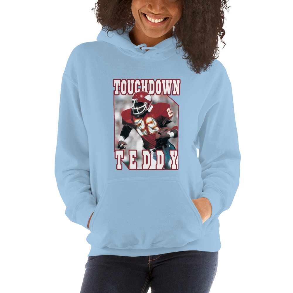 Touchdown Teddy by Ted McKnight Women's Hoodie