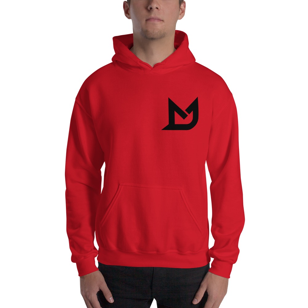 Michael Johnson Hoodie, Black Mini Logo