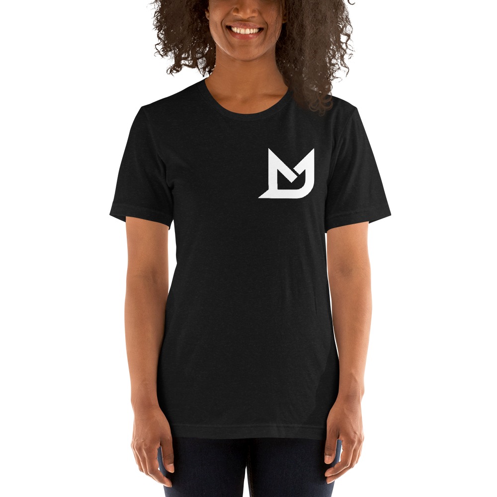 Michael Johnson Women's T-Shirt, White Mini Logo