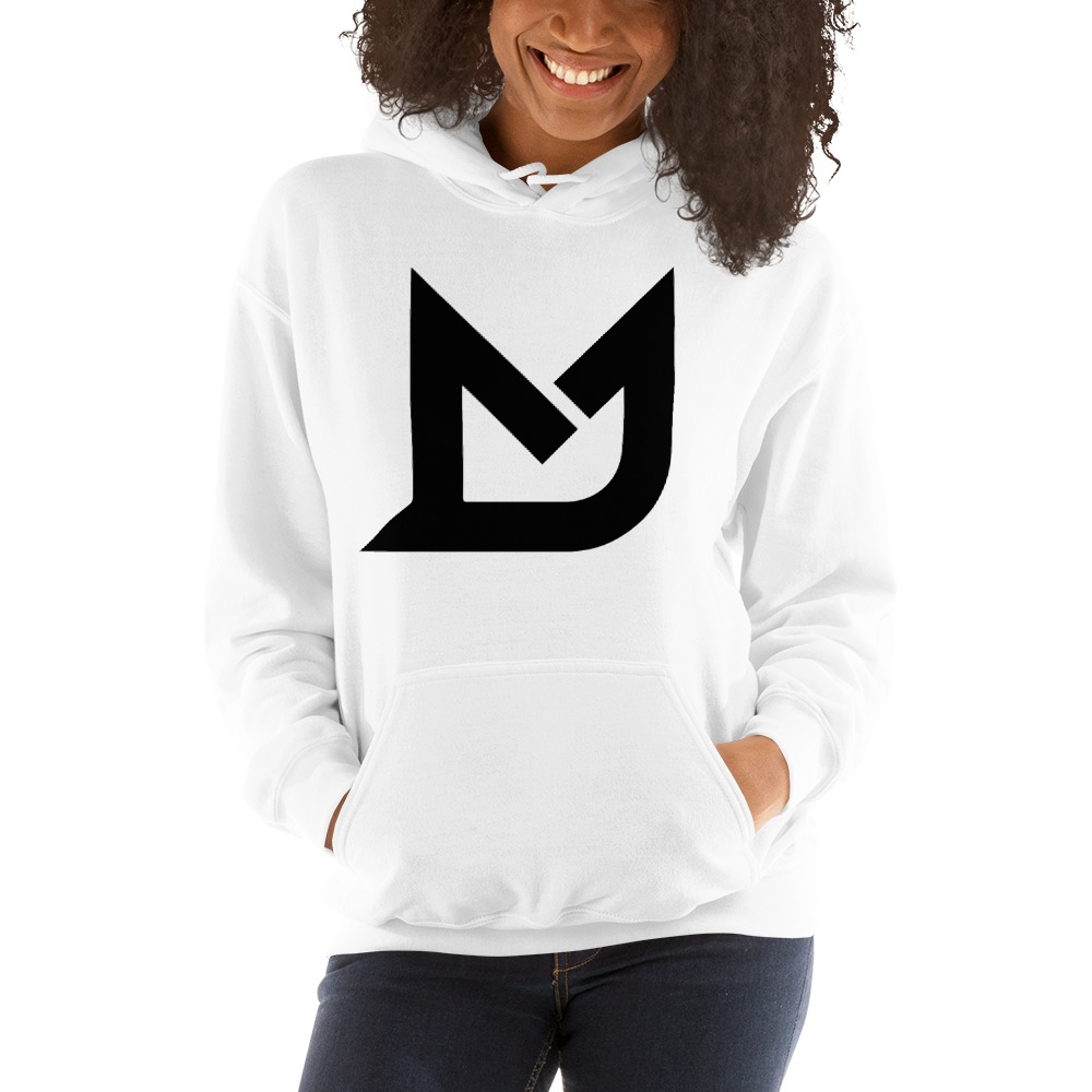 Michael Johnson Hoodie, Black Mini Logo