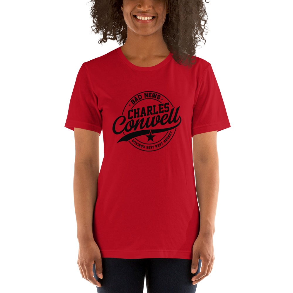 Charles "Bad News" Conwell ’s T-Shirt (Black Logo)
