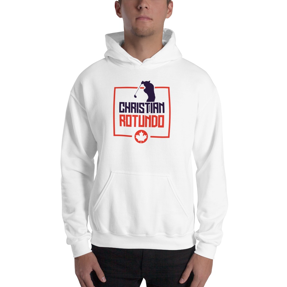 Christian Rotundo Hoodie, Red Logo