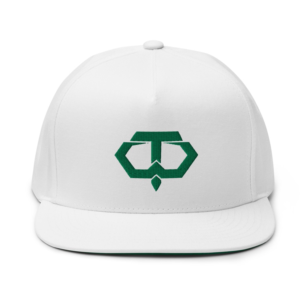 Tania Walters Hat, Green Logo