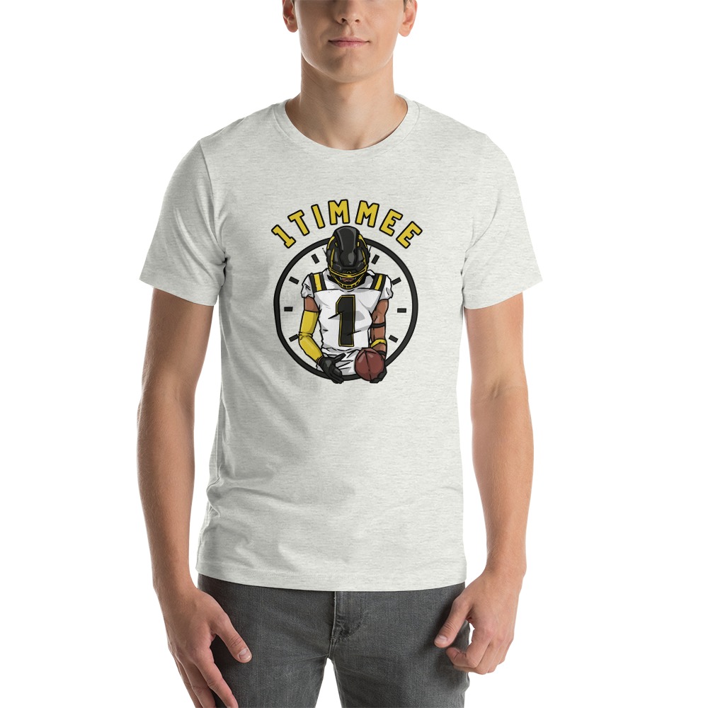 Ja'ron Waters 1Time T Shirt White Logo