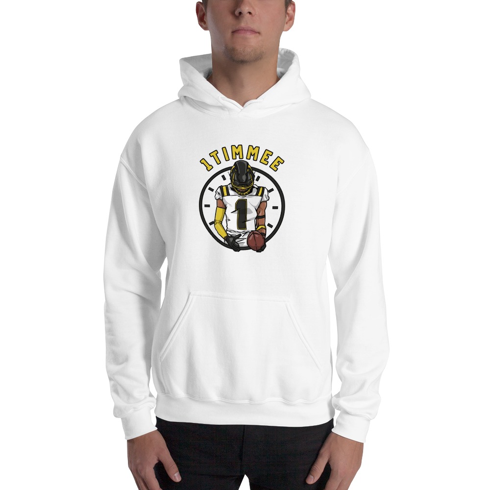 Ja'ron Waters 1Time Hoodie White Logo