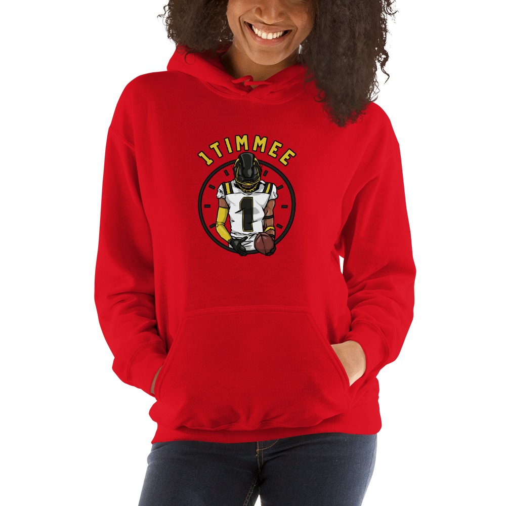 Ja'ron Waters 1Time Hoodie White Logo