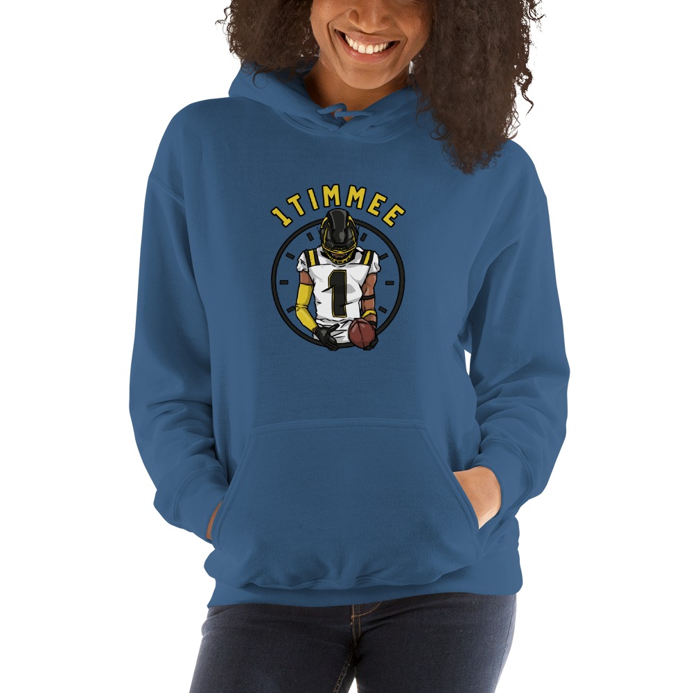 Ja'ron Waters 1Time Hoodie White Logo