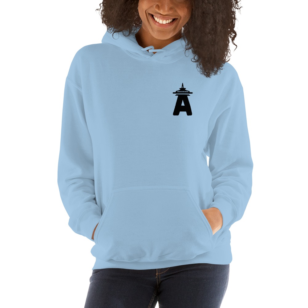 A by Akili Kasim Hoodie