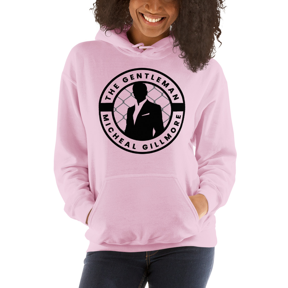 The Gentleman Micheal Gillmore Women's Hoodie Black Logo