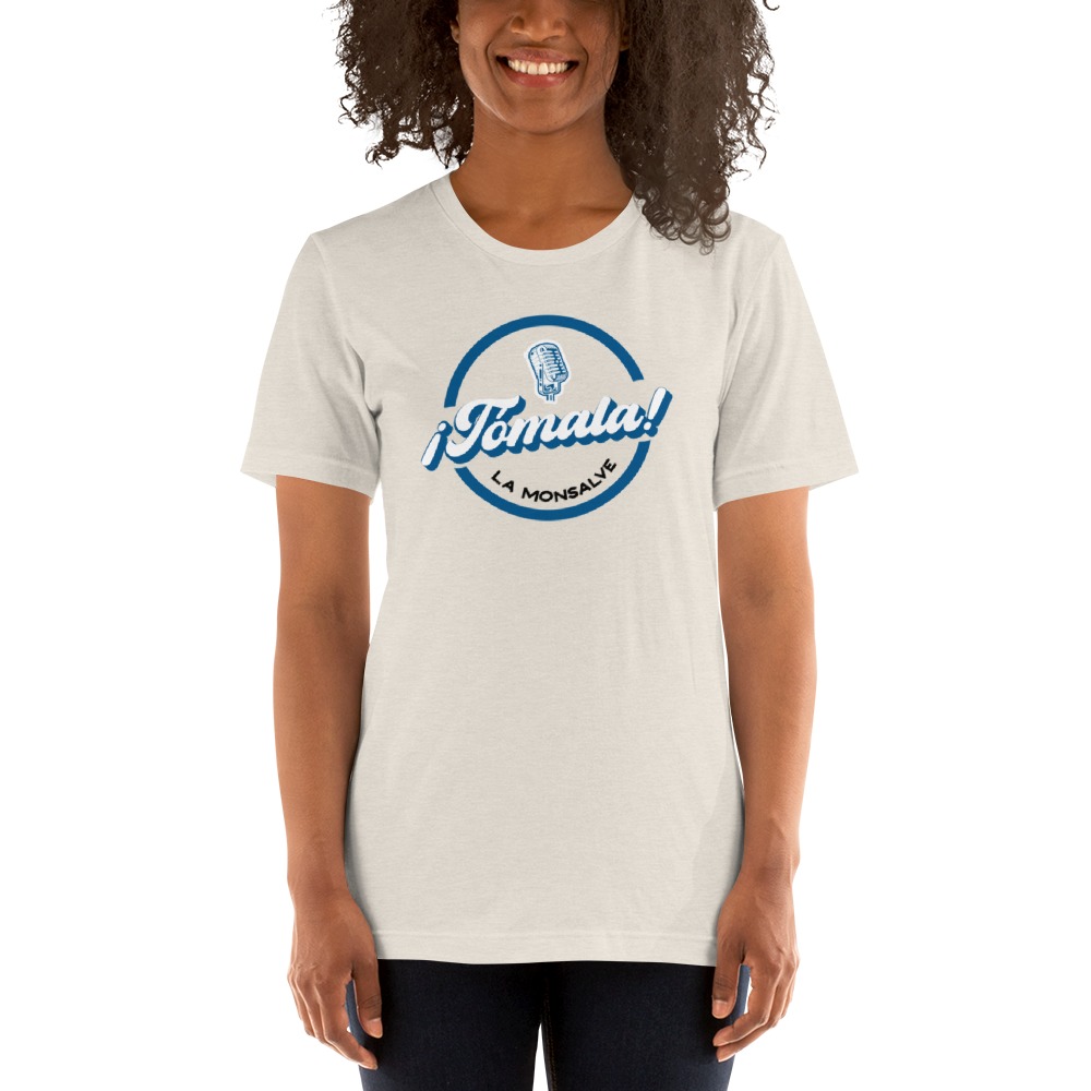 La Monsalve by Adriana Monsalve Women's T-Shirt, Blue and White