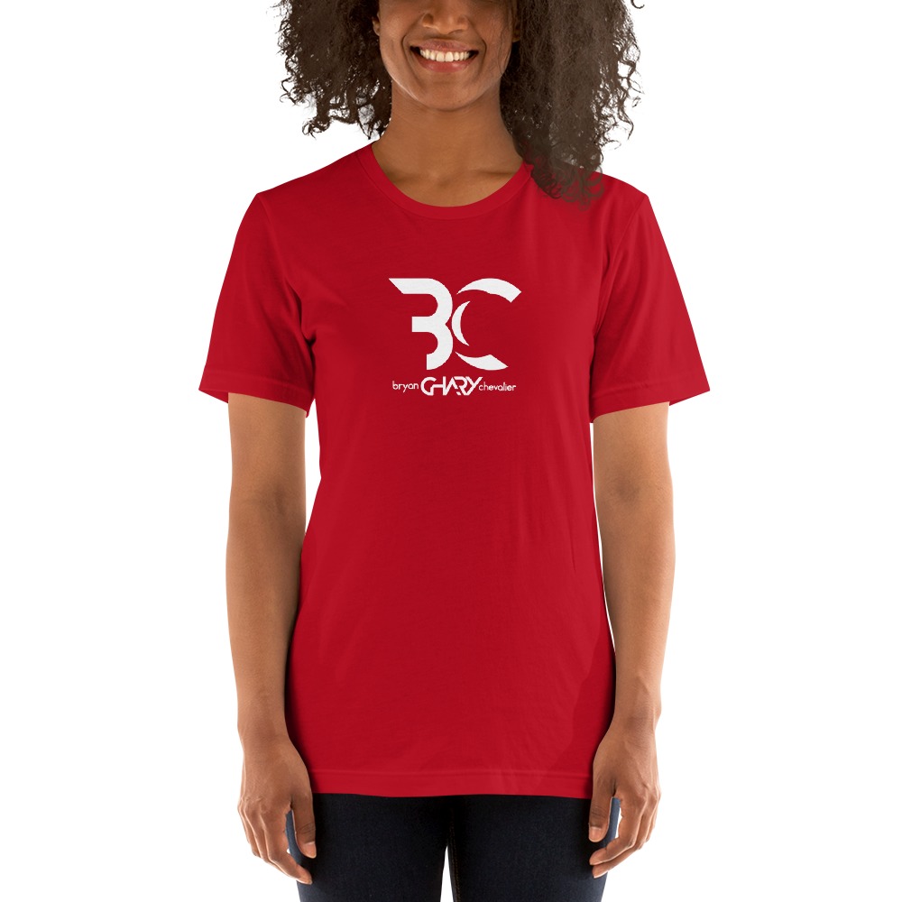 Bryan “Chary” Chevalier Women’s T-shirt, White Logo