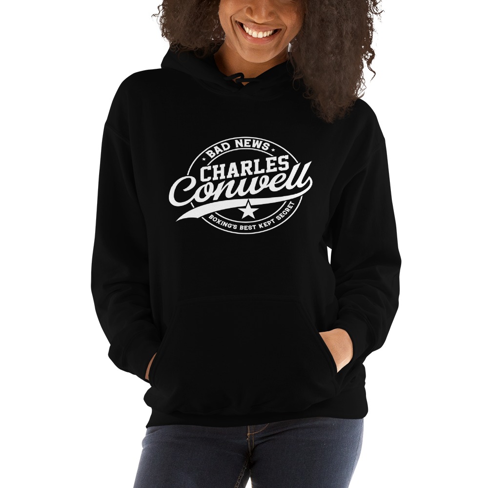 Charles "Bad News" Conwell Hoodies (White Logo)