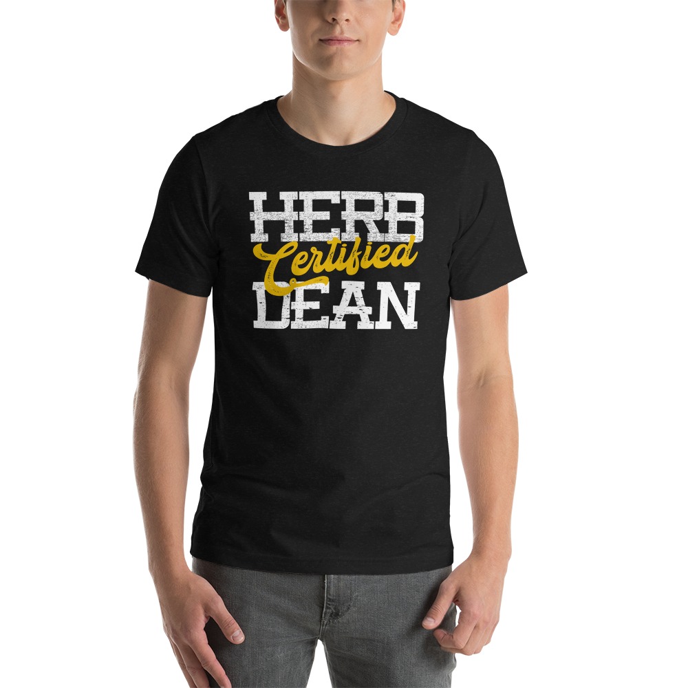Male Herb Dean Certified, Men's TShirt, Light Logo MILLIONS