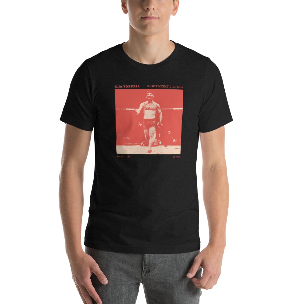 Ilia Topuria Fight Night Victory V#2 Men's T-Shirt