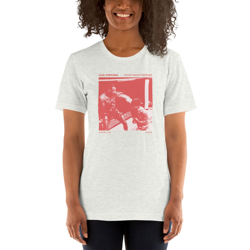  Ilia Topuria Fight Night Victory Women's T-Shirt 