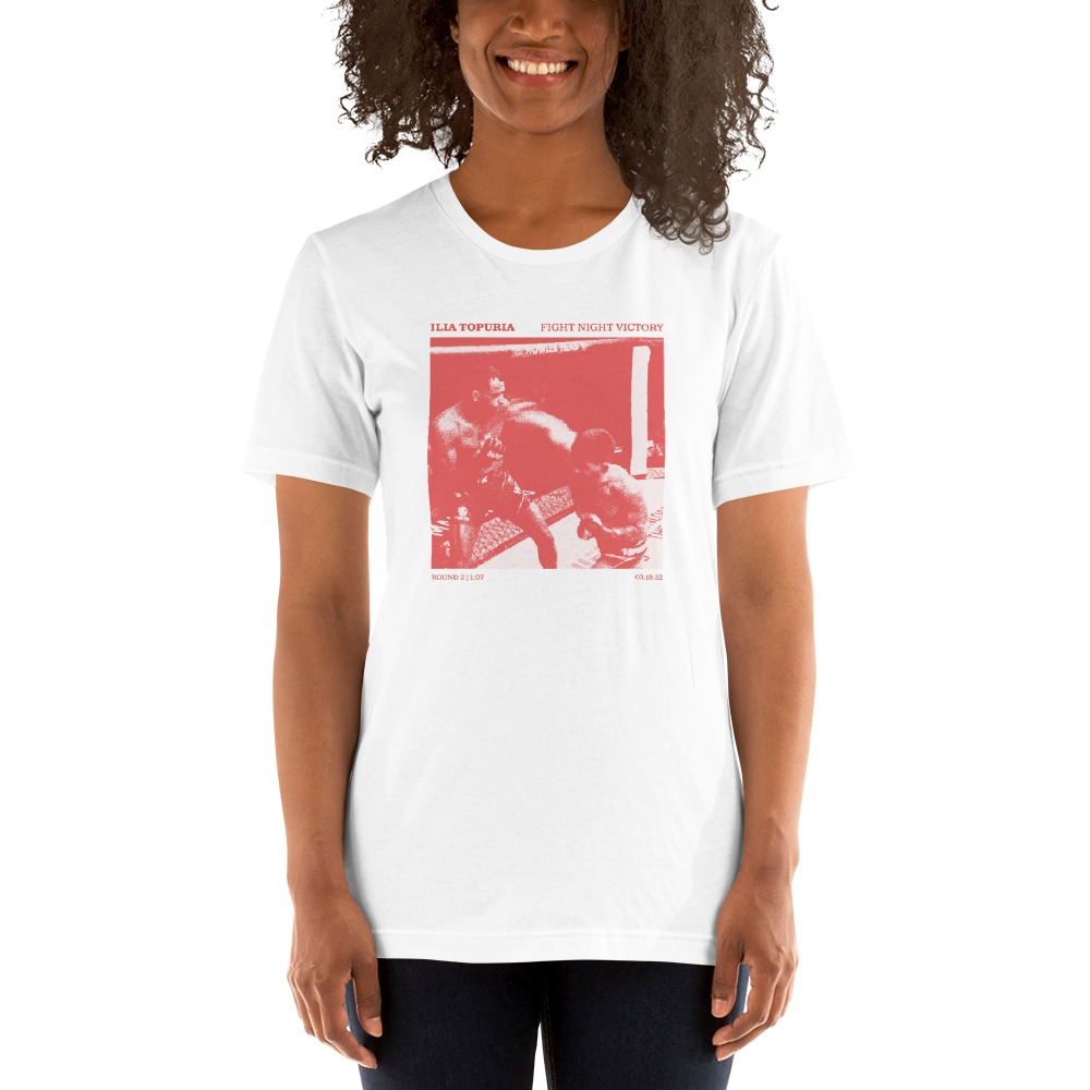  Ilia Topuria Fight Night Victory Women's T-Shirt 