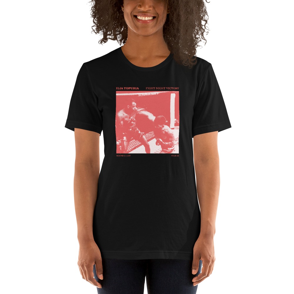  Ilia Topuria Fight Night Victory Women's T-Shirt 