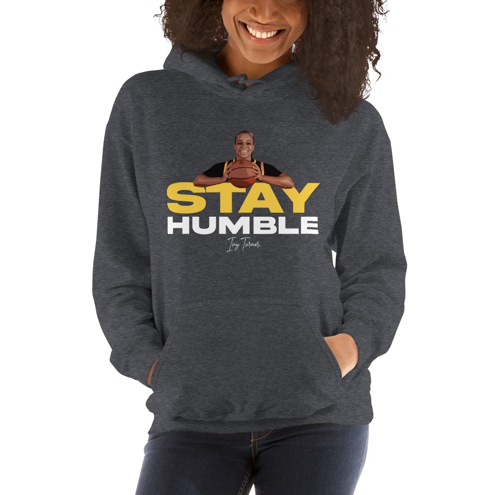 Stay Humble by Ivy Turner, Hoodie, Light Logo