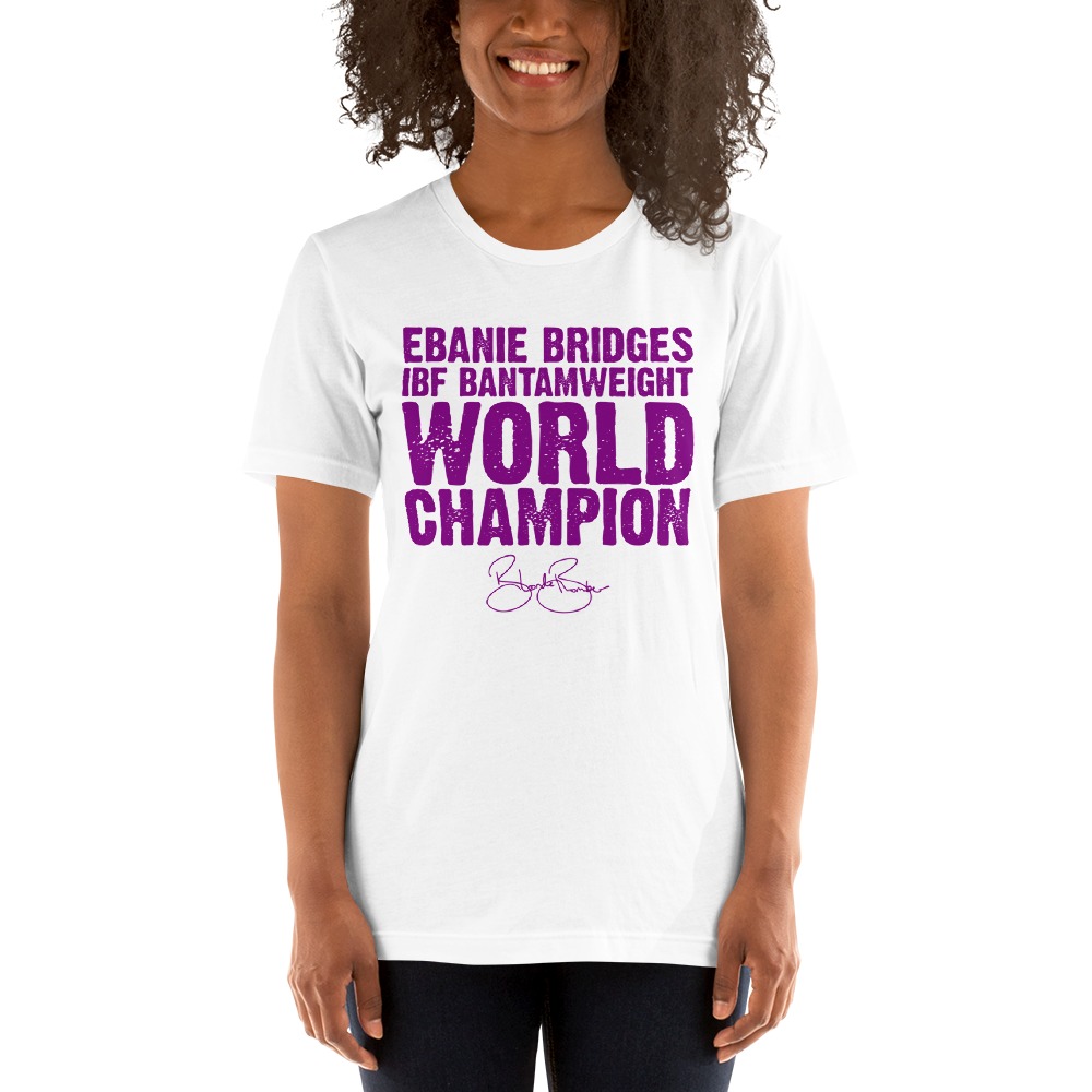 World Champion Ebanie Bridges T-Shirt