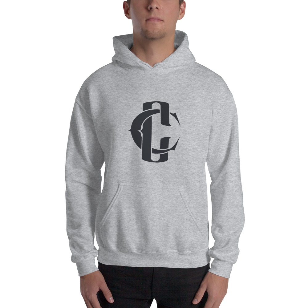 Custio Clayton Men's Hoodies Black Logo