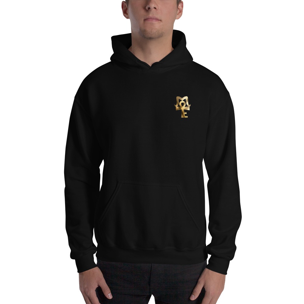 AJ Mckee - 18-0 Million Dollar Mindset on Back, Pendant on Front - Hoodie