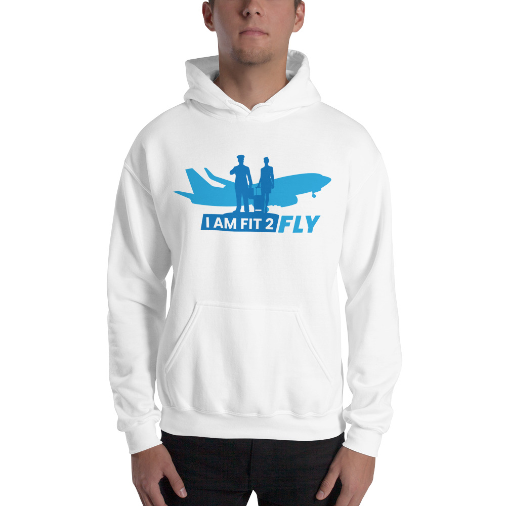 IAMFIT2FLY II by Mark Smith Unisex Hoodie