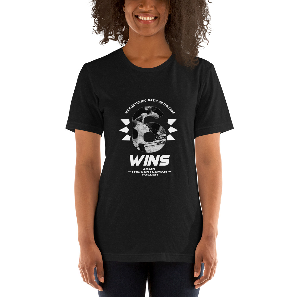 Nice on the Mic, Nasty on the Cage In White ’s Tee