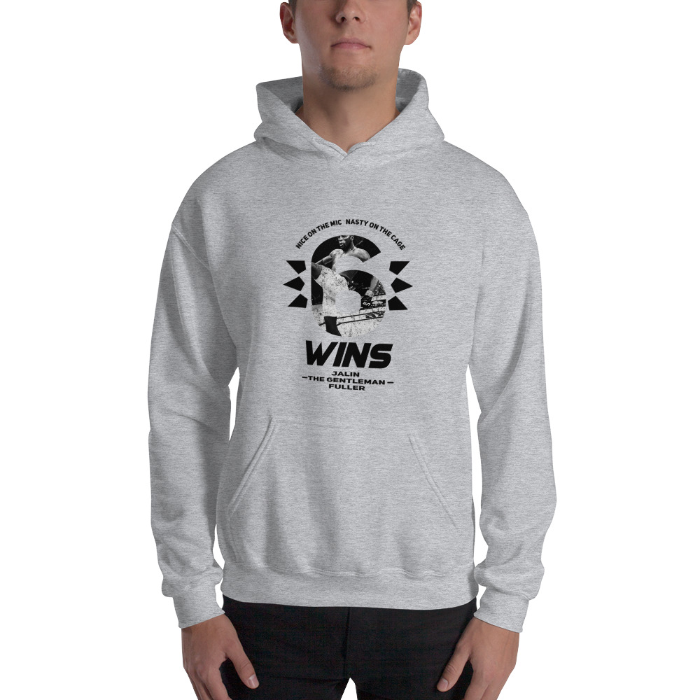 Nice on the Mic, Nasty on the Cage In Black ’s Hoodie