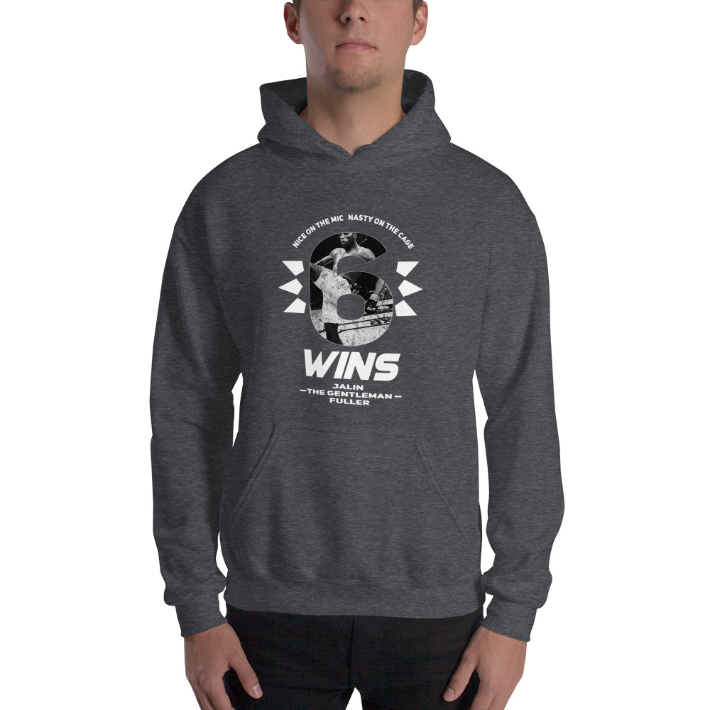 Nice on the Mic, Nasty on the Cage In White ’s Hoodie