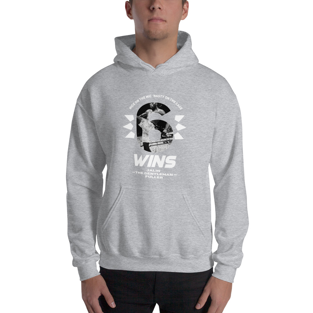 Nice on the Mic, Nasty on the Cage In White ’s Hoodie