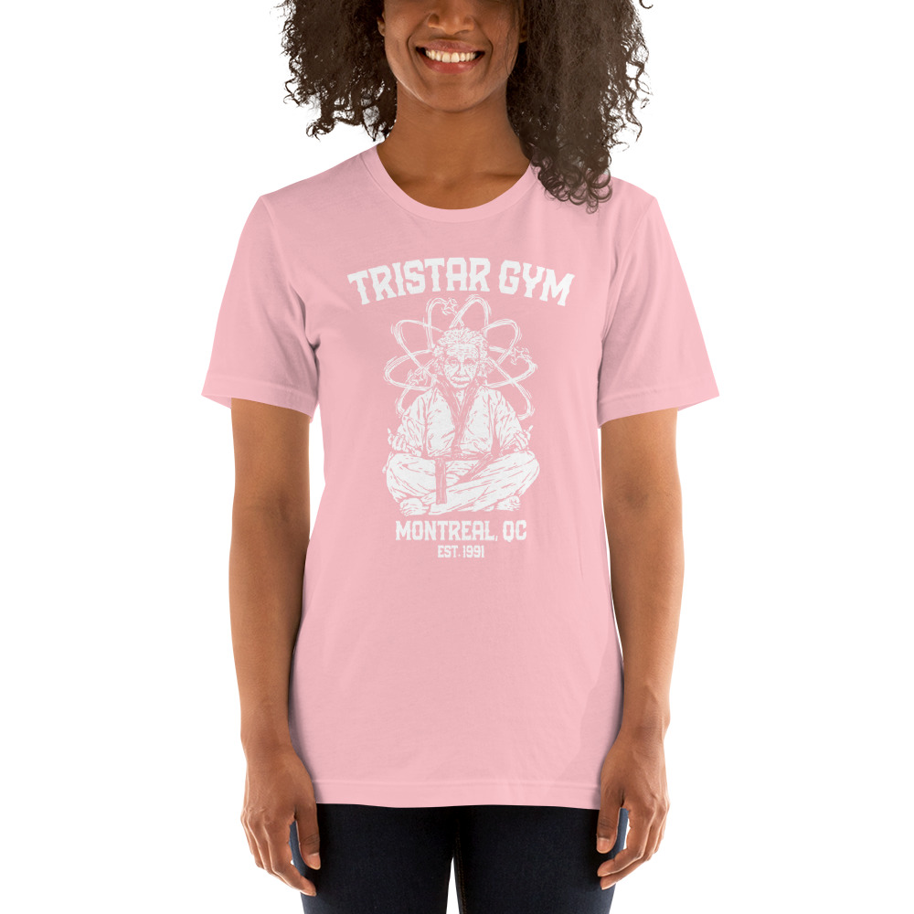 TRISTAR GYM by Firas Zahabi T-Shirt, White Logo