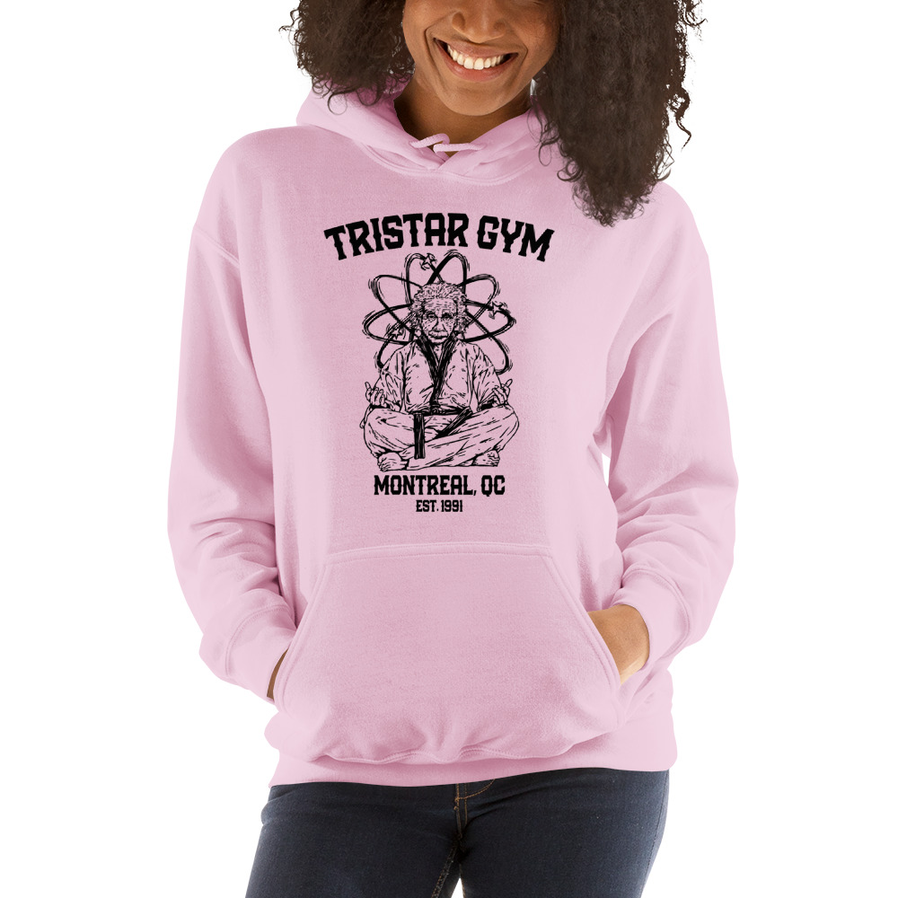 TRISTAR GYM by Firas Zahabi Hoodie, White Logo