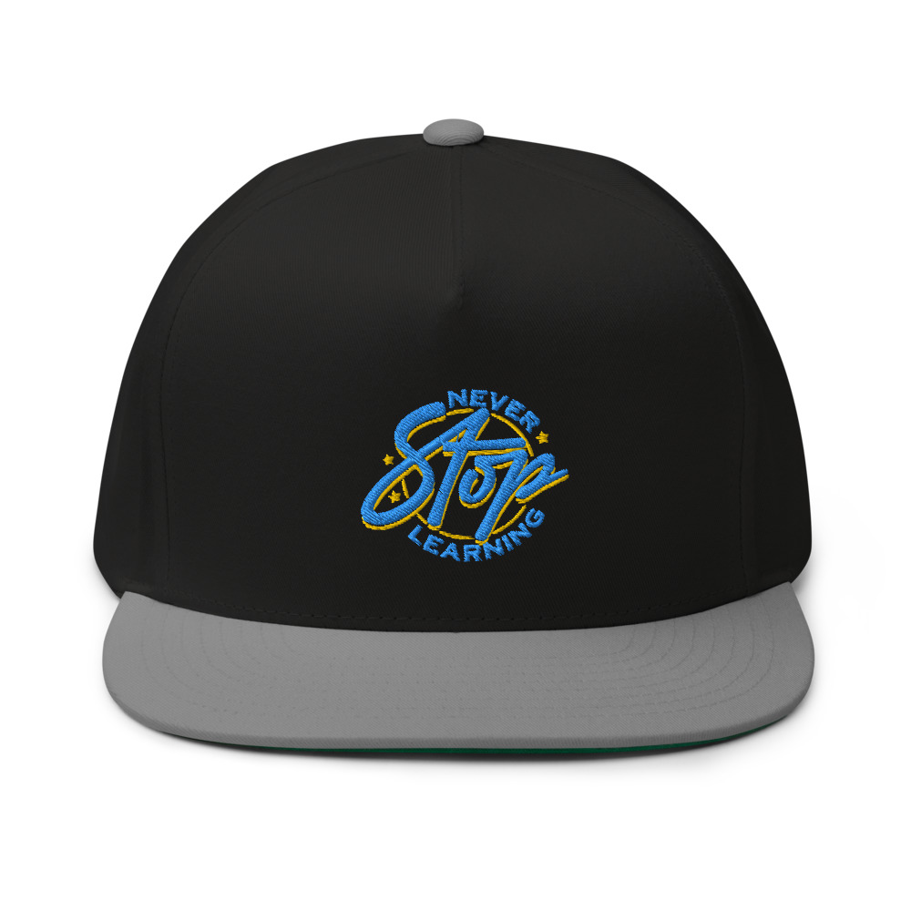 Never Stop Learning by Brad Fichtel Hat