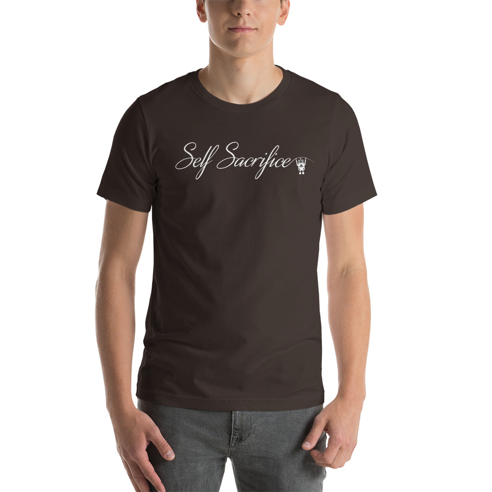 Self Sacrifice by Kyle Goodbee T-Shirt, White Logo