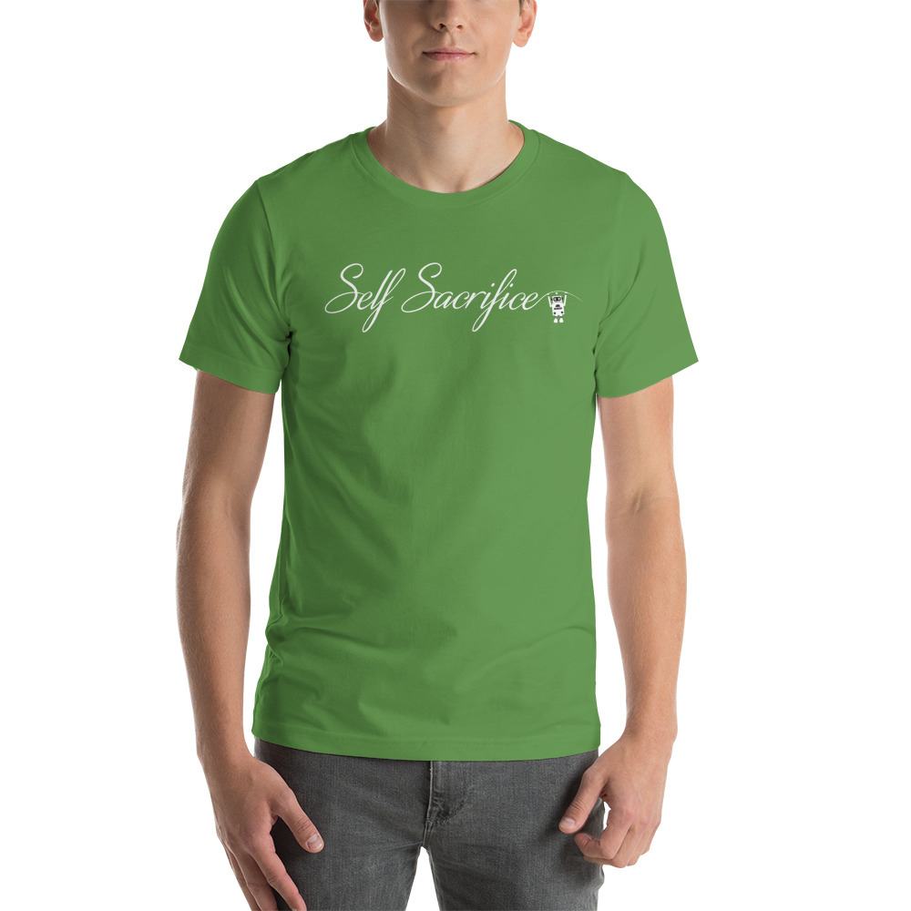 Self Sacrifice by Kyle Goodbee T-Shirt, White Logo