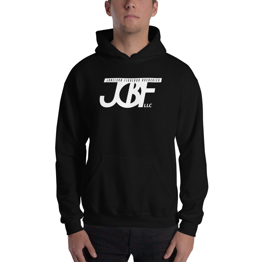 Janelson Bocachica Men’s Hoodie, White logo