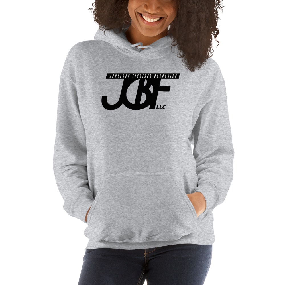 Janelson Bocachica Women’s Hoodie, Black logo
