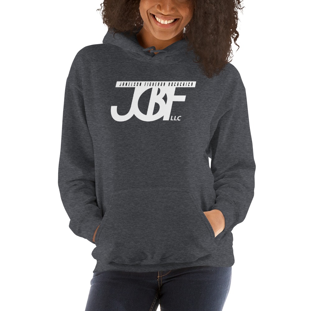 Janelson Bocachica Women’s Hoodie, White logo