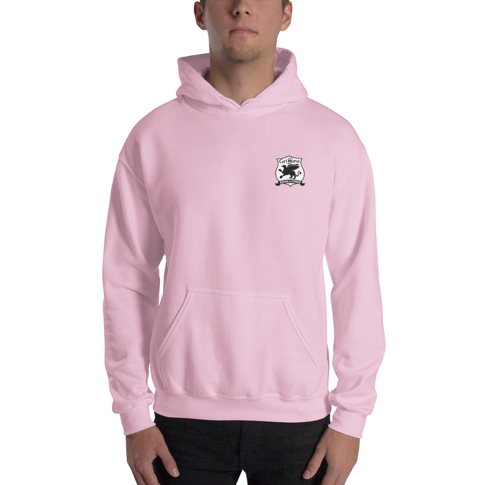 Griffins Boxing & Fitness Classic Unisex Hoodie, Black Logo