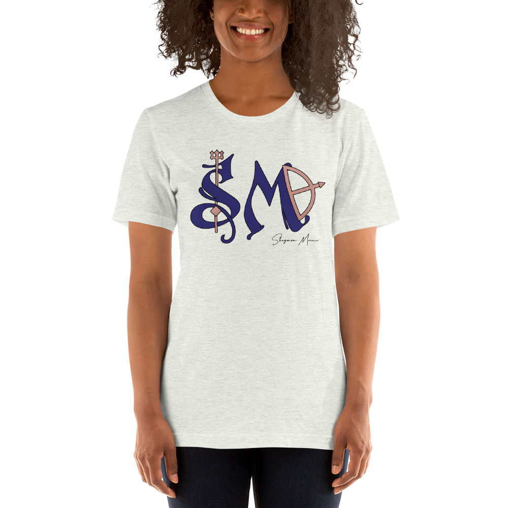 Sheymon Moraes Triton T-Shirt, Blue Logo