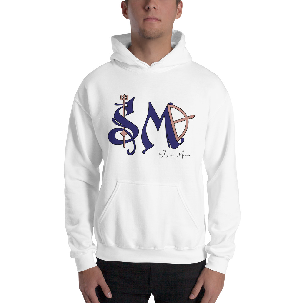 Sheymon Moraes Triton Hoodie, Blue Logo